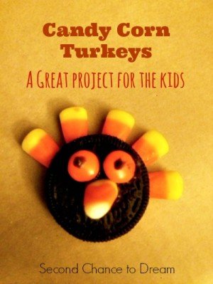 Second Chance to Dream: Candy Corn Turkeys #thanksgiving #kidscrafts