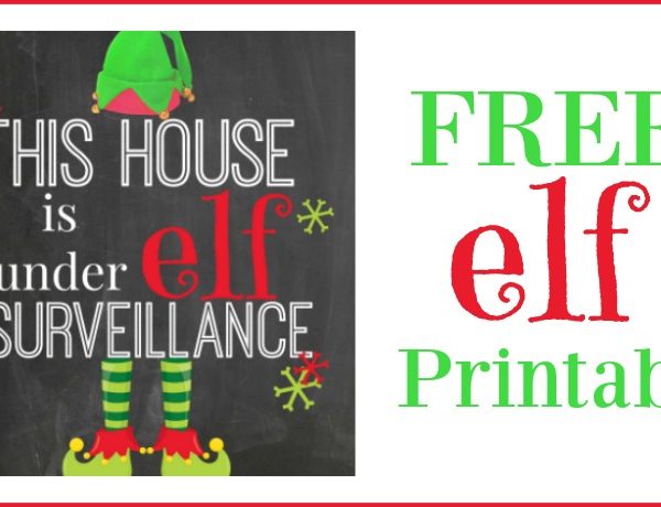 Second Chance to Dream: Free Elf Printable #elfontheshelf