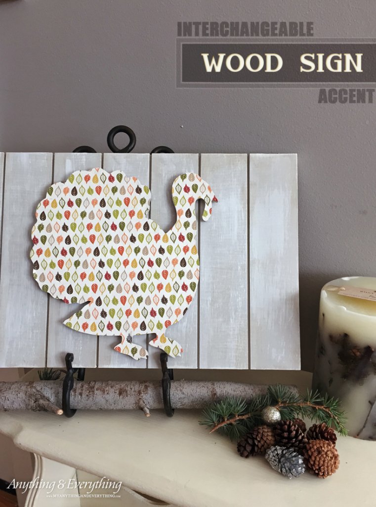 Interchangeable Wood Sign