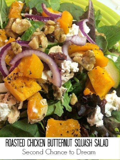 Second Chance to Dream: Roasted Chicken Butternut Squash Salad