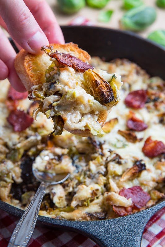 Roasted Brussels Sprouts Dip