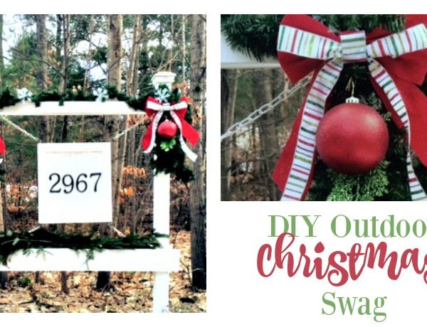 Second Chance to Dream: DIY Outdoor Christmas Swag