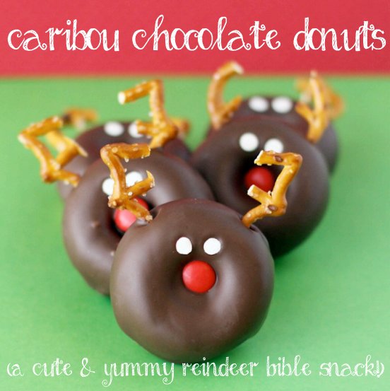 caribou chocolate donuts bible snack