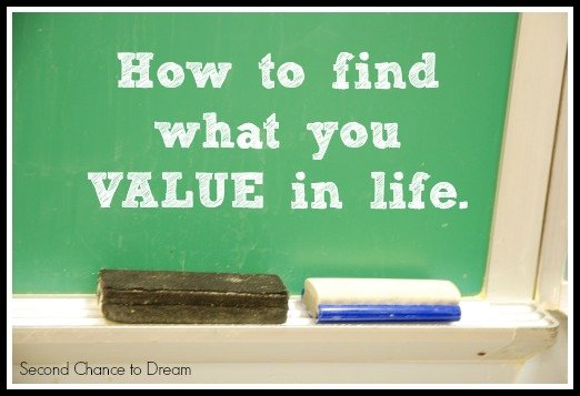 Second Chance to Dream: How to find what you value in life