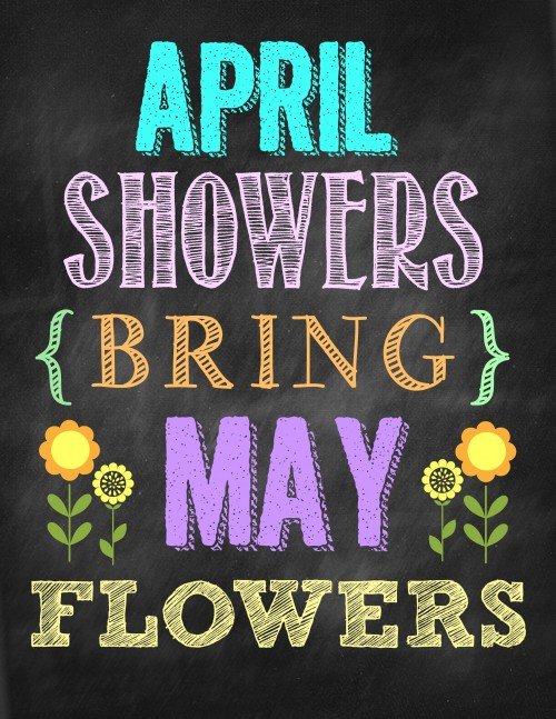 Second Chance to Dream: April Showers Bring May Flowers