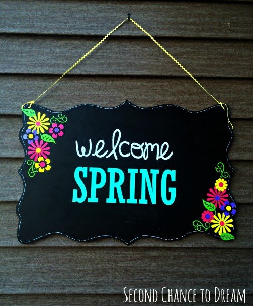 Second Chance to Dream: Welcome Spring #spring #DIY
