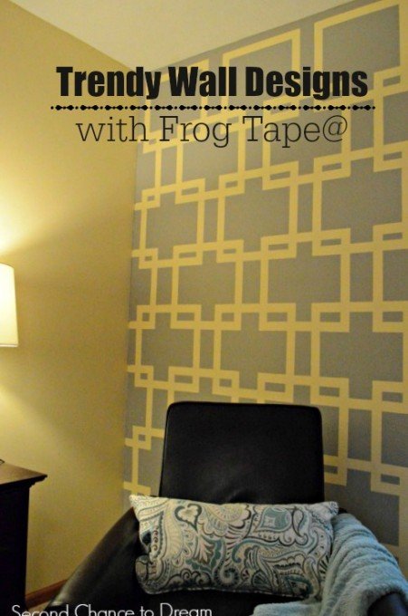 Second Chance To Dream Trendy Wall Designs With Frog Tape - Frog Tape Wall Designs Grey