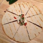 kids camping quesadilla