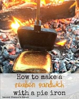 Second Chance to Dream: How to make a Reuben Sandwich in a pie iron
