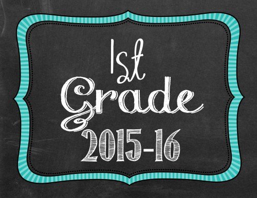 Back to School Photo Printables