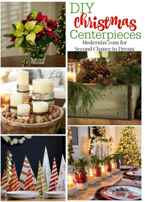 Second Chance to Dream: DIY Christmas Centerpieces