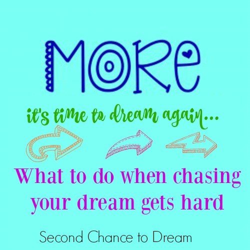 Second Chance to Dream: What to do when chasing your dream gets hard