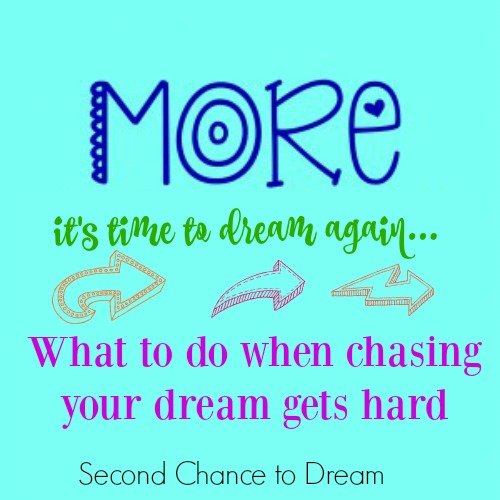 Second Chance to Dream: What to do when chasing your dream gets hard