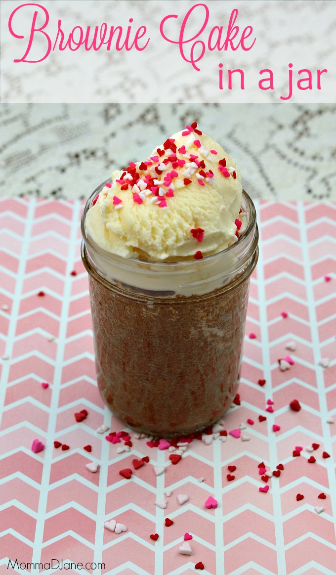 Brownie Cake in a Jar Recipe