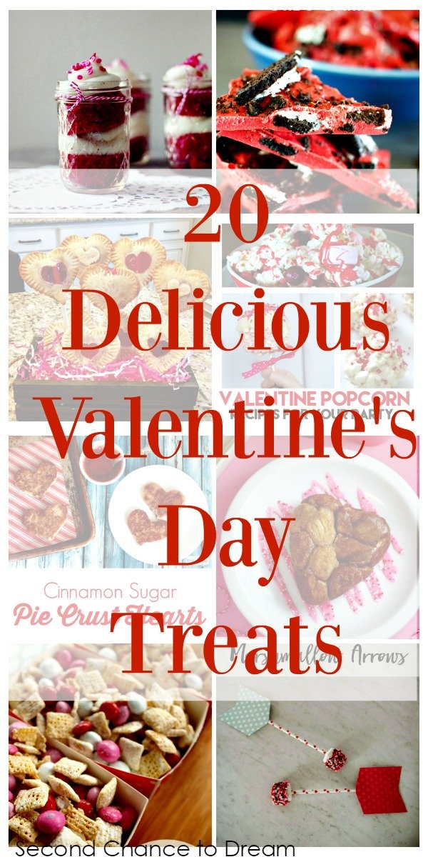 Second Chance to Dream: 20 Delicious Valentines's Day Treats #valentinesday #recipes