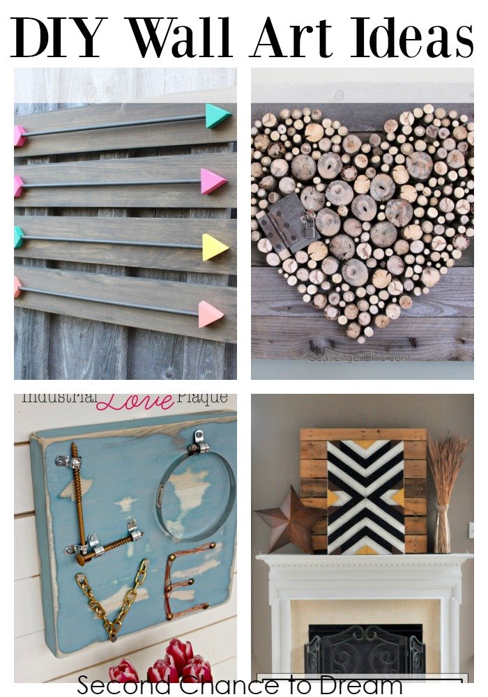 Second Chance to Dream; DIY Wall Art Ideas #DIY #DIYwallart #DIYDecor