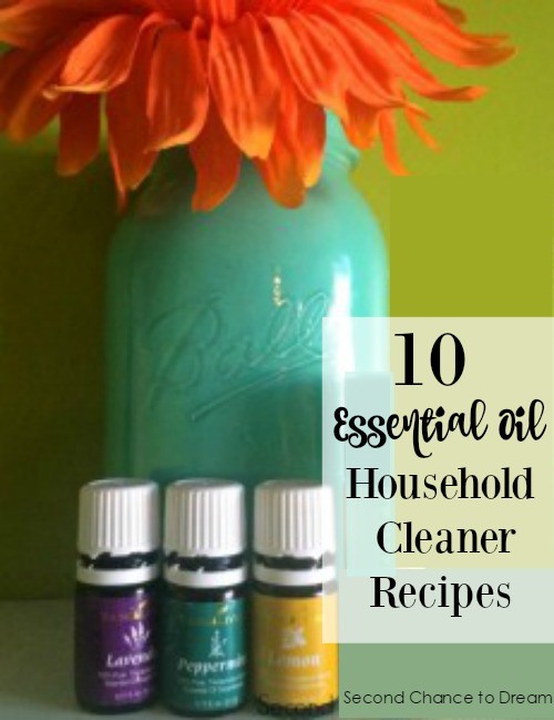 Second Chance to Dream: 10 Essential Oil Household Cleaner Recipes #essentialoil