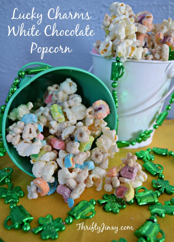 Lucky Charms Popcorn White Chocolate
