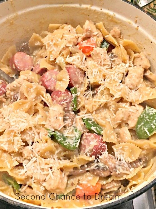 Second Chance to Dream: One Pot Meal Creamy Cajun Pasta