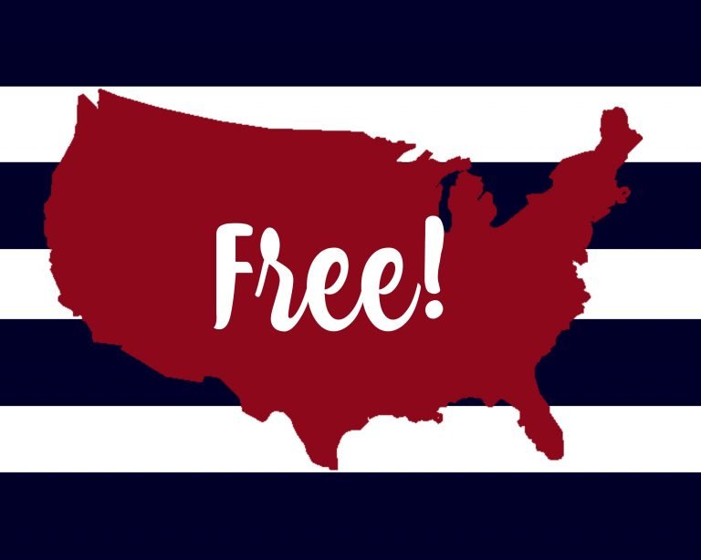 Second Chance to Dream: Patriotic Printables #FREE #Printables