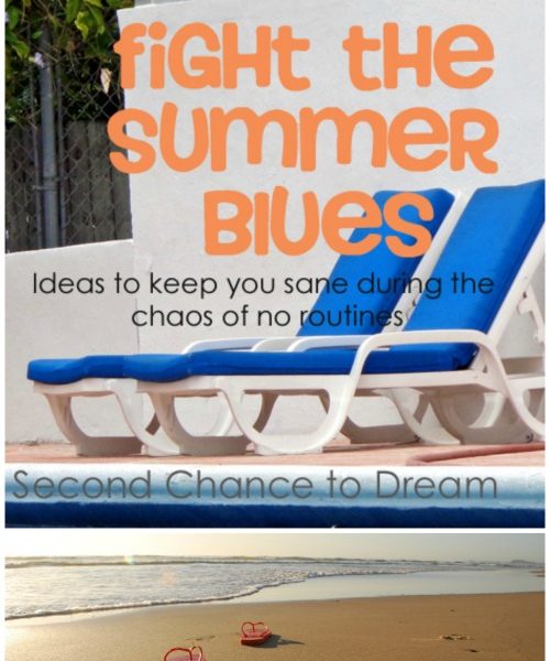 Second Chance to Dream: Fight the Summer Blues #summer #chaos #overwhelmed