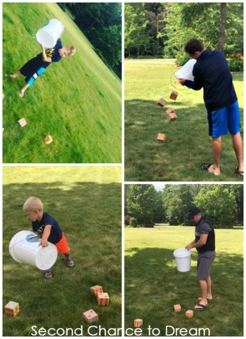 Second Chance to Dream: DIY Yardzee & Farkle Fun! #family #outdoorgames