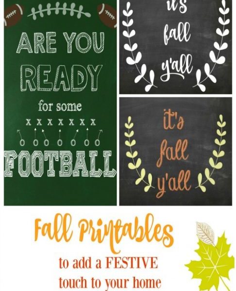 Second Chance to Dream: Fall Printables