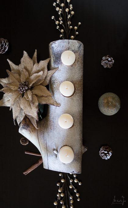 DIY Advent wreath - All that's Jas