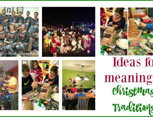 Second Chance to Dream: Ideas for meaningful Christmas Traditions #Christmastraditions #traditions