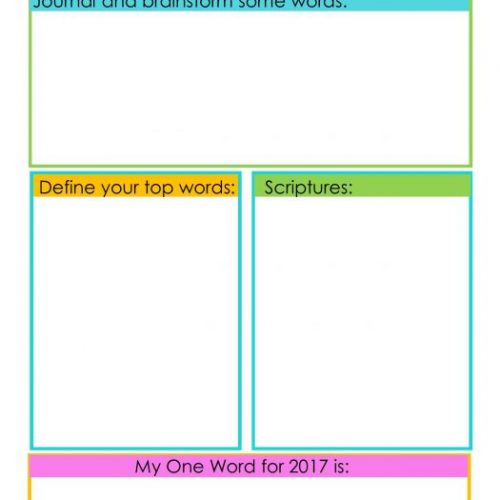 Second Chance to Dream: My One Word #oneword