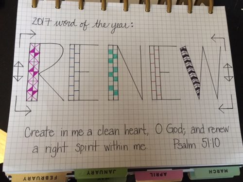 Second Chance to Dream: My One Word #oneword