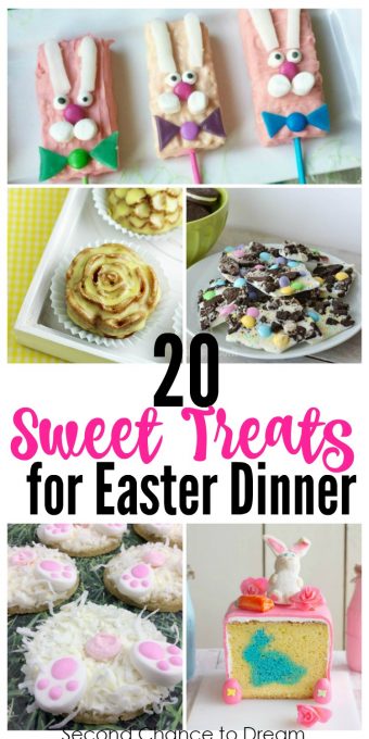 Second Chance to Dream: 20 Sweet Treats that are perfect for your Easter dinner #Easter #desserts #sweets