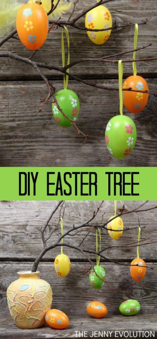 DIY Easter Tree