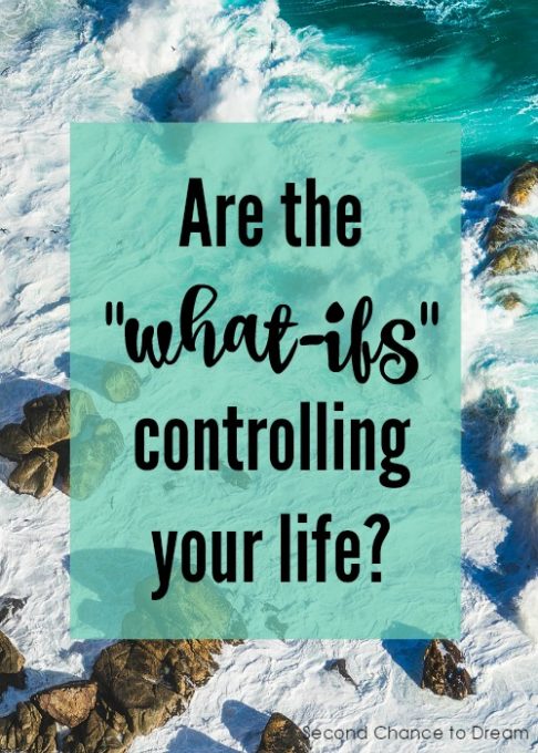 Are the "what-ifs" controlling your life? Do you spend hours and hours going over the what if's in your current situation?