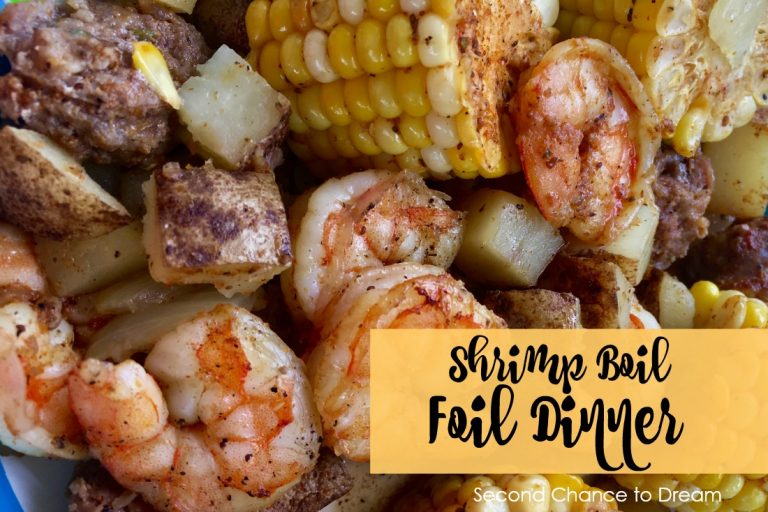Second Chance to Dream: Shrimp Boil Foil Dinner #camping #recipes #summer