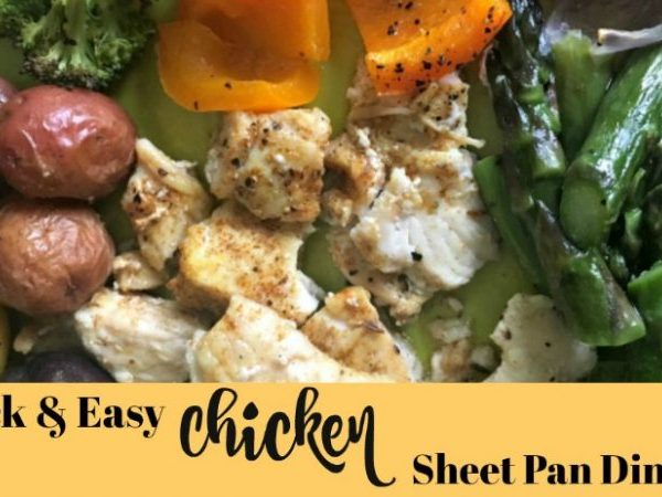 Second Chance to Dream: Quick & Easy Chicken Sheet Pan Dinner #chicken #sheetpandinner #quick #easy