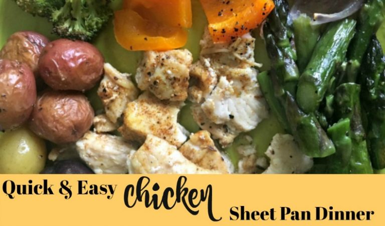 Second Chance to Dream: Quick & Easy Chicken Sheet Pan Dinner #chicken #sheetpandinner #quick #easy