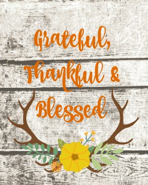 Barb Camp - Grateful, Thankful &amp; Blessed-Free Fall Printables