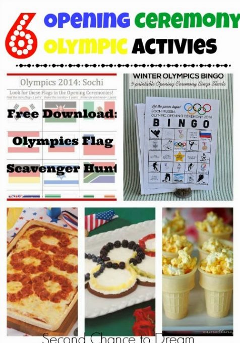Second Chance to Dream: Free 2018 Winter Olympic Party Printables #Pyeongchang #Olympics #wintergames