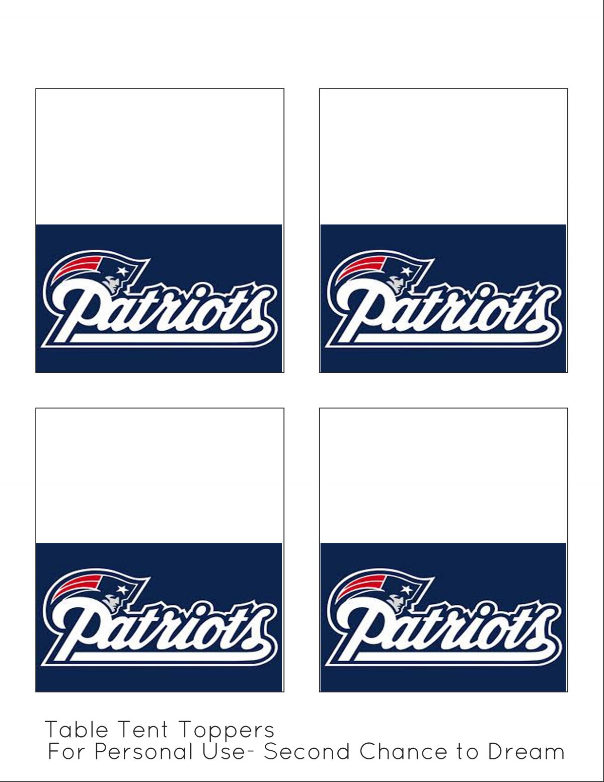 Barb Camp - Super Bowl 53 Printables for a great party!