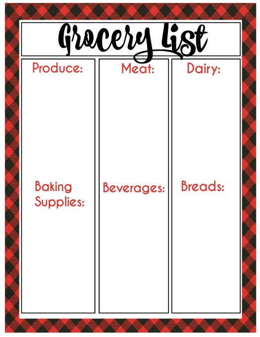 Second Chance to Dream: Free 2021 Buffalo Check Christmas Planner #buffalocheck #christmas #planner