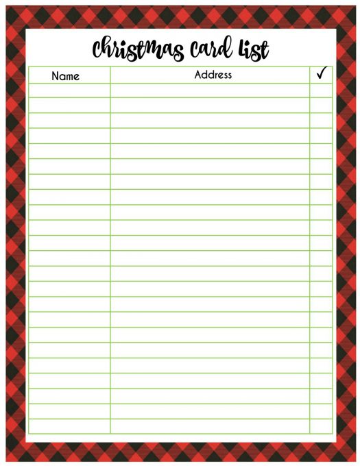 Second Chance to Dream: Free 2021 Buffalo Check Christmas Planner #buffalocheck #christmas #planner