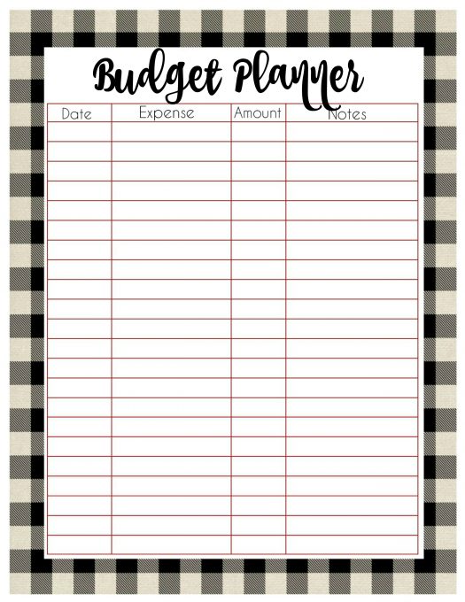 Second Chance to Dream: Free 2021 Buffalo Check Christmas Planner #buffalocheck #christmas #planner