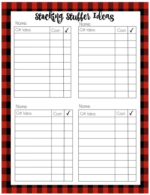 Second Chance to Dream: Free 2021 Buffalo Check Christmas Planner #buffalocheck #christmas #planner