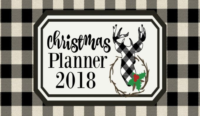 Second Chance To Dream - FREE Buffalo Check Printable Christmas Planner