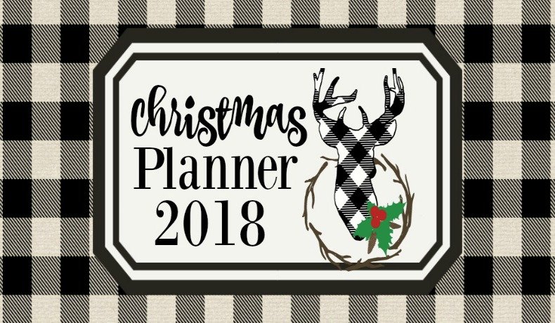 Second Chance to Dream: Free 2018 Buffalo Check Christmas Planner #buffalocheck #christmas #planner