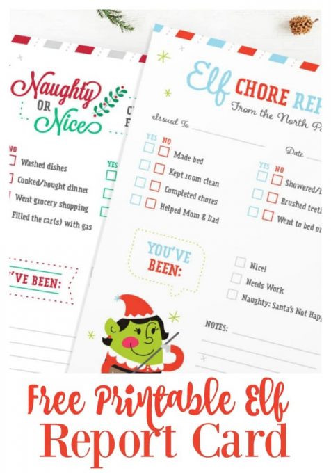 second-chance-to-dream-free-printable-elf-report-card
