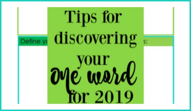 Second Chance to Dream: My One Word for 2019 #oneword2019 #oneoword #2019